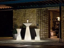 Basamento per Tavolo Fade Light con Kit Luce