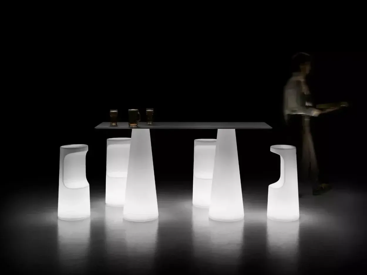 Basamento per Tavolo 97x38 Fura Light con Kit Luce