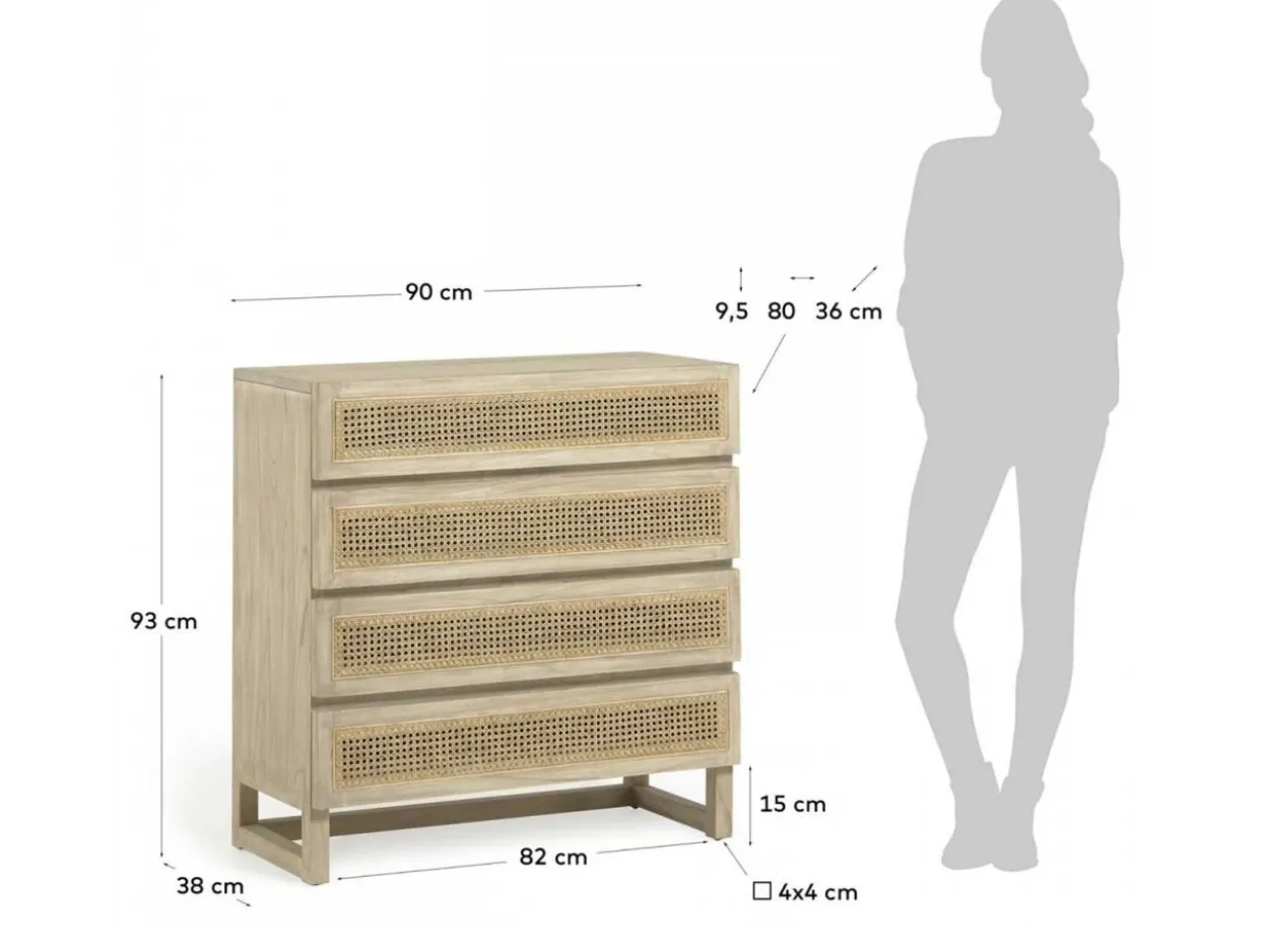 Cassettiera Rexter 90x93