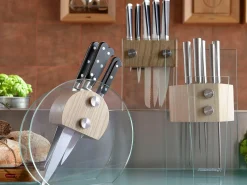 Ceppo Crystal con 5 coltelli
