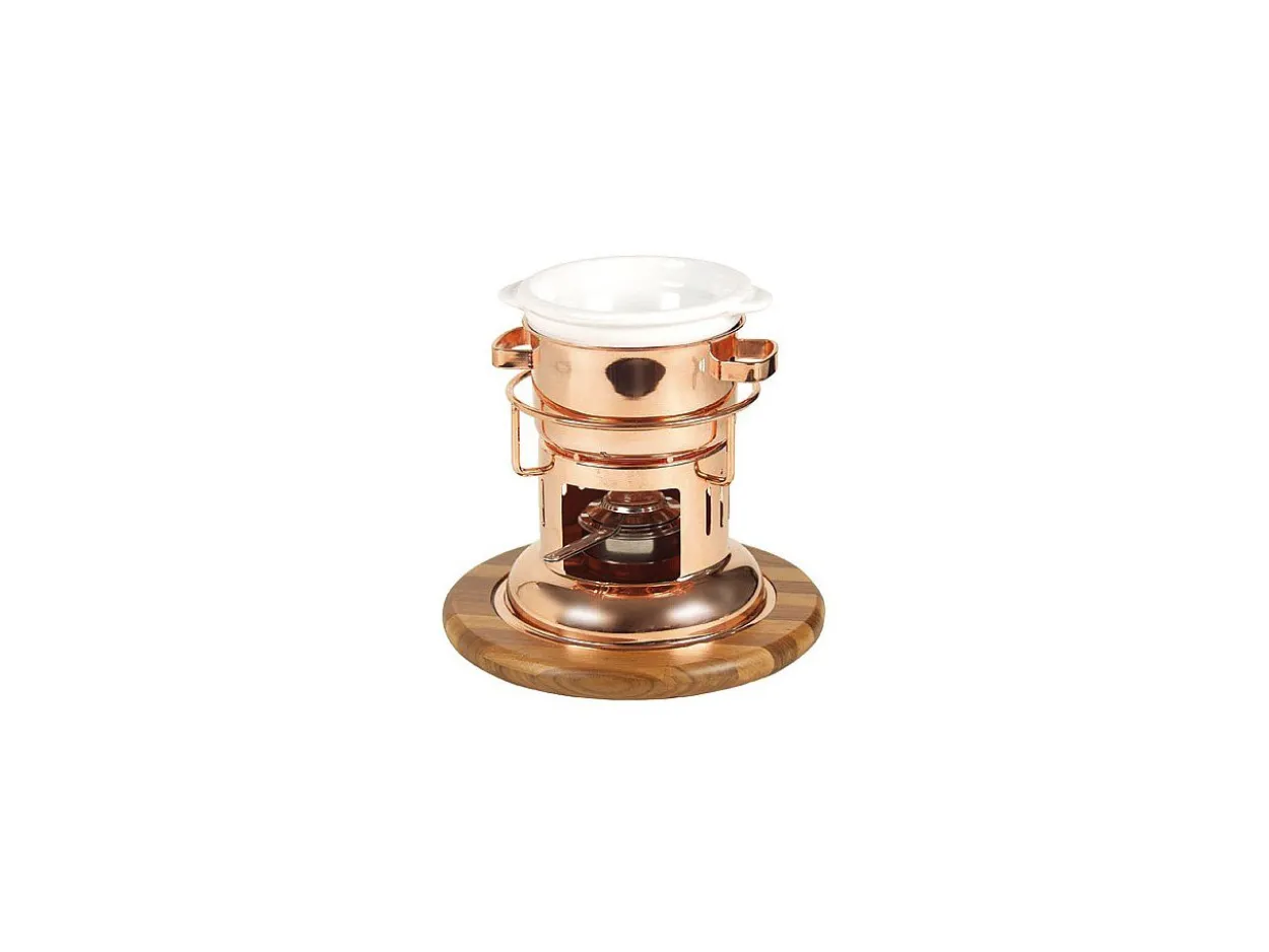 Cioccolatiera con set di forchettine