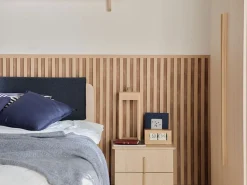 Comodino con 2 cassetti OMM