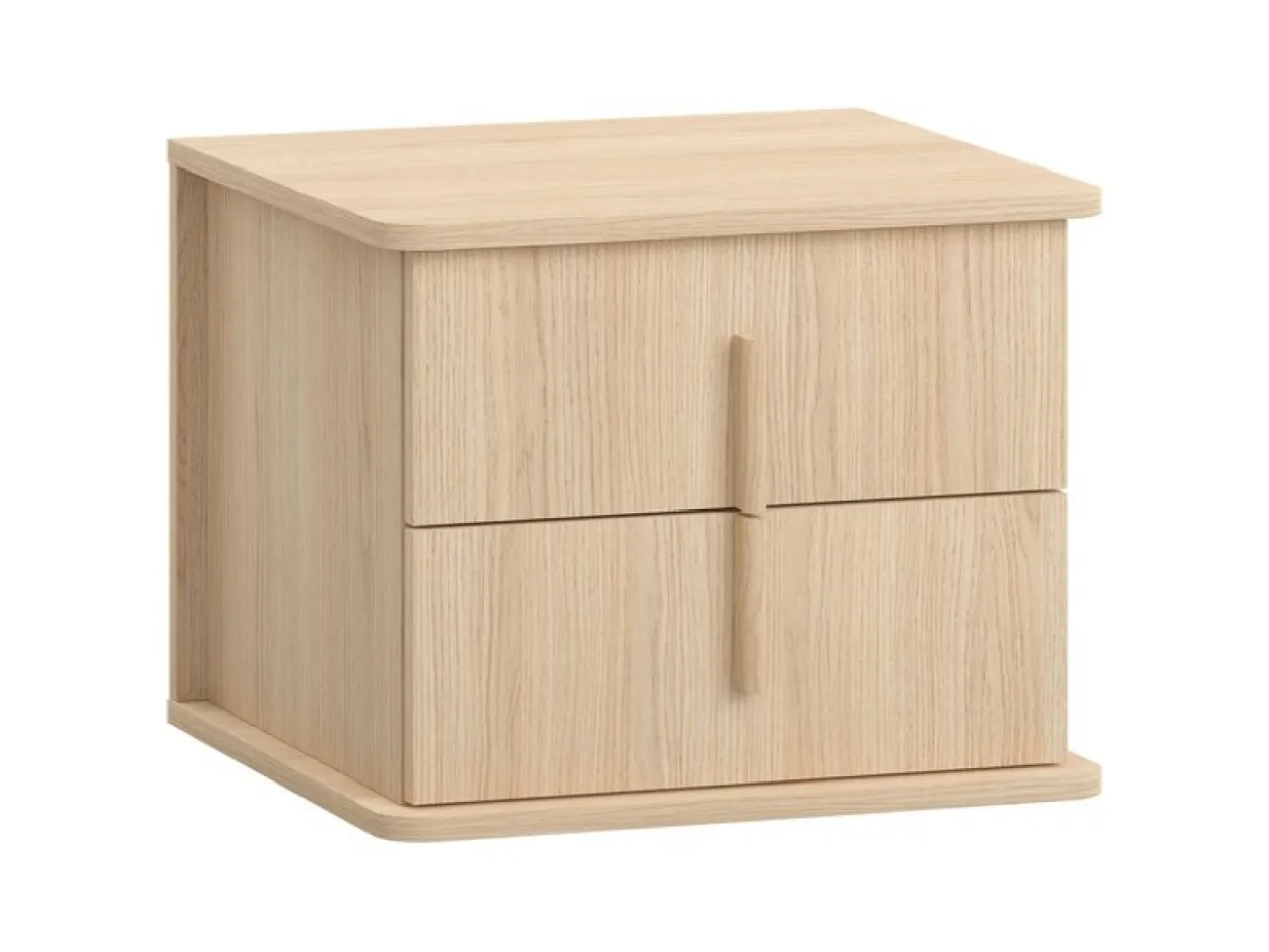 Comodino con 2 cassetti OMM