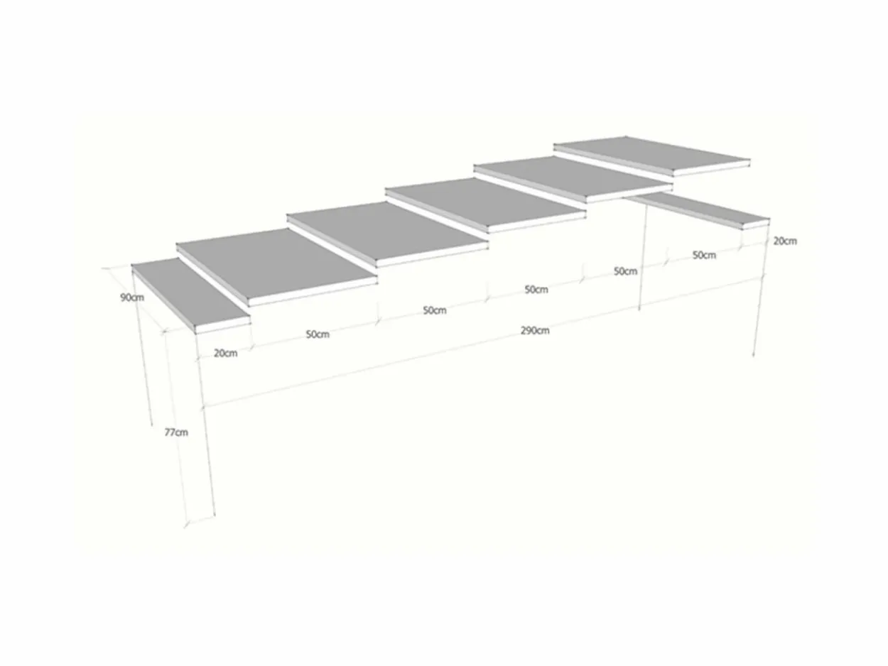 Consolle allungabile Camelia 90/290