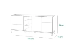 Credenza bassa Matera