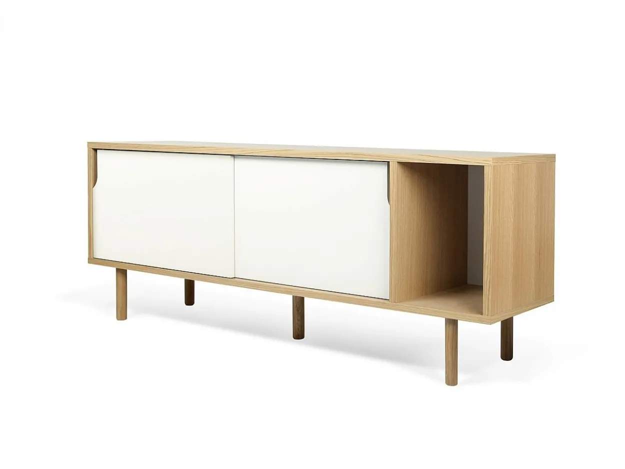 Credenza Dann 165 gambe in legno