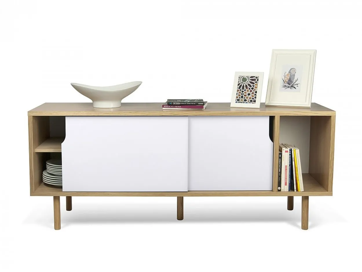 Credenza Dann 165 gambe in legno