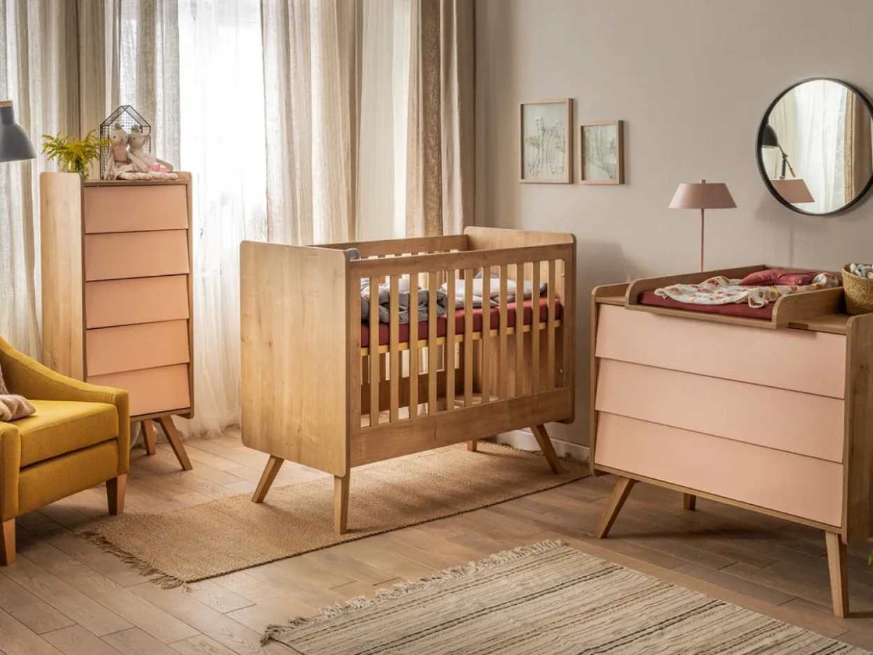 Culla a doghe 120x60 Vintage