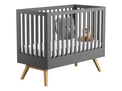 Culla II 70X140 Nature baby grafite/quercia