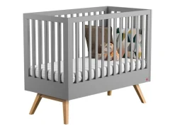 Culla II 140x70 Nautis grigio/quercia