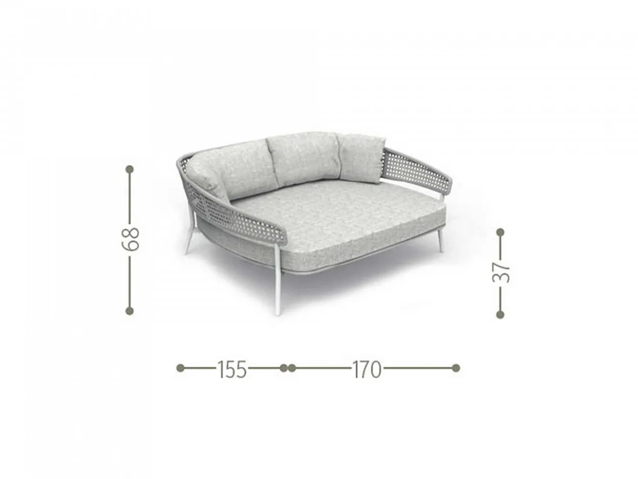 Daybed Moon/Alu