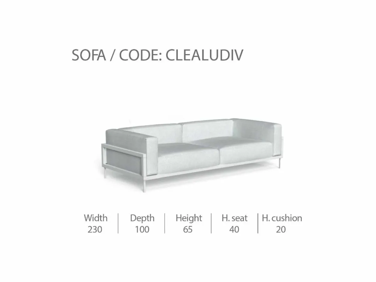 Divano CleoSoft/Alu