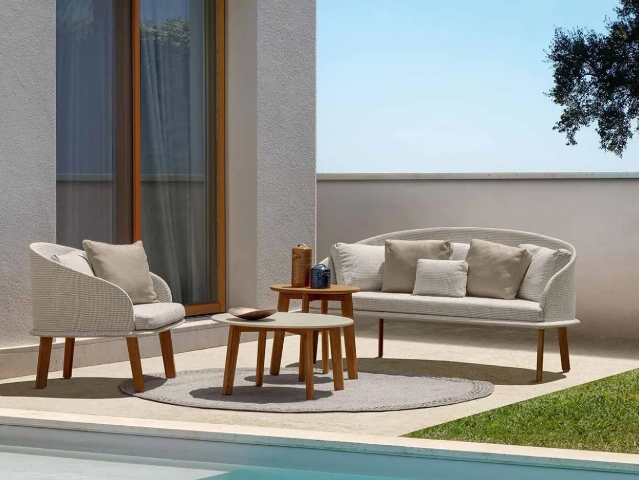 Divano Love Seat CleoSoft/Wood