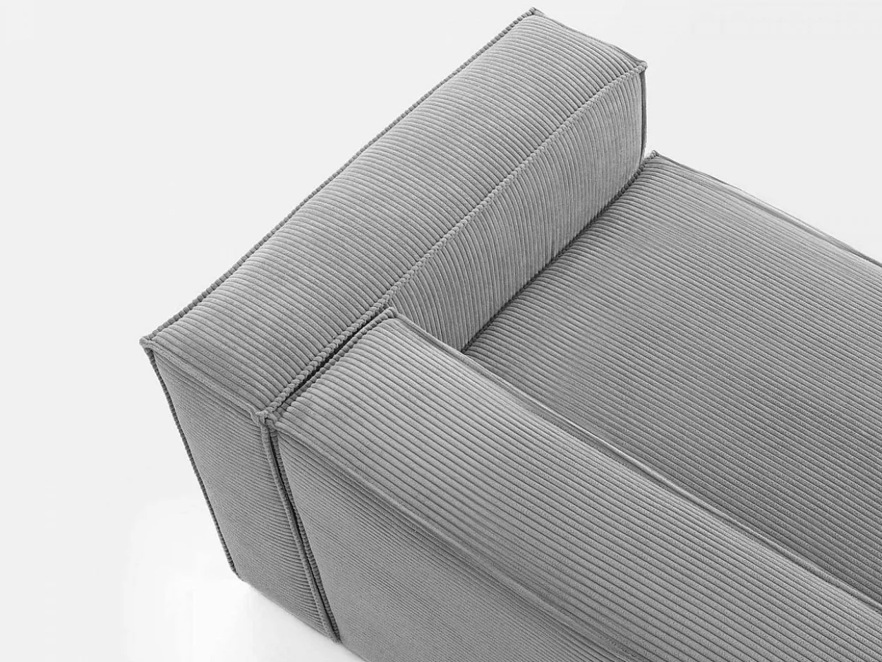 Divano 3 posti Domino velluto a coste