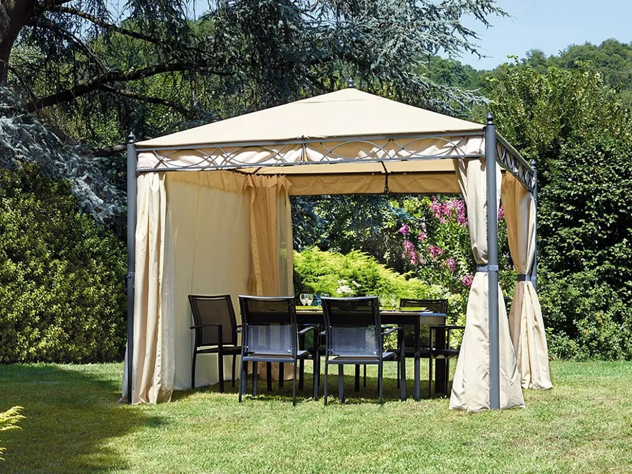 GAZEBO IN FERRO 3X3