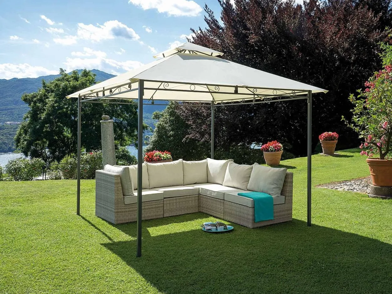 GAZEBO 3X3 CON INNESTO A MOLLA