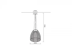 Lampada a sospensione Pico