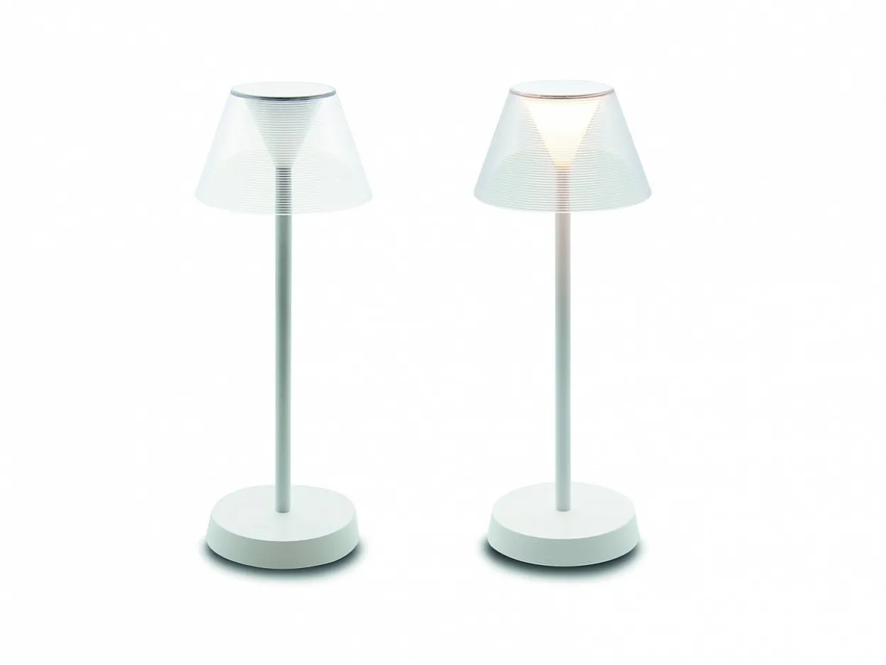 Lampada ricaricabile da tavolo Diner