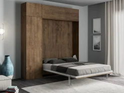 Letto matrimoniale Kentaro con mobili