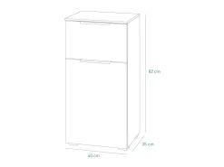 Mobile bagno con anta Max