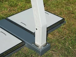 Ombrellone Quadrato 3,5x3,5 fusto alluminio