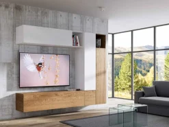 Parete Tv attrezzata Isoka A08