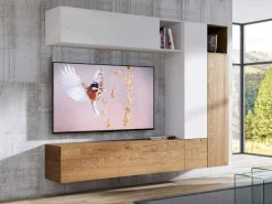 Parete Tv attrezzata Isoka A08