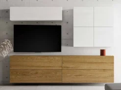 Parete Tv attrezzata Isoka A103