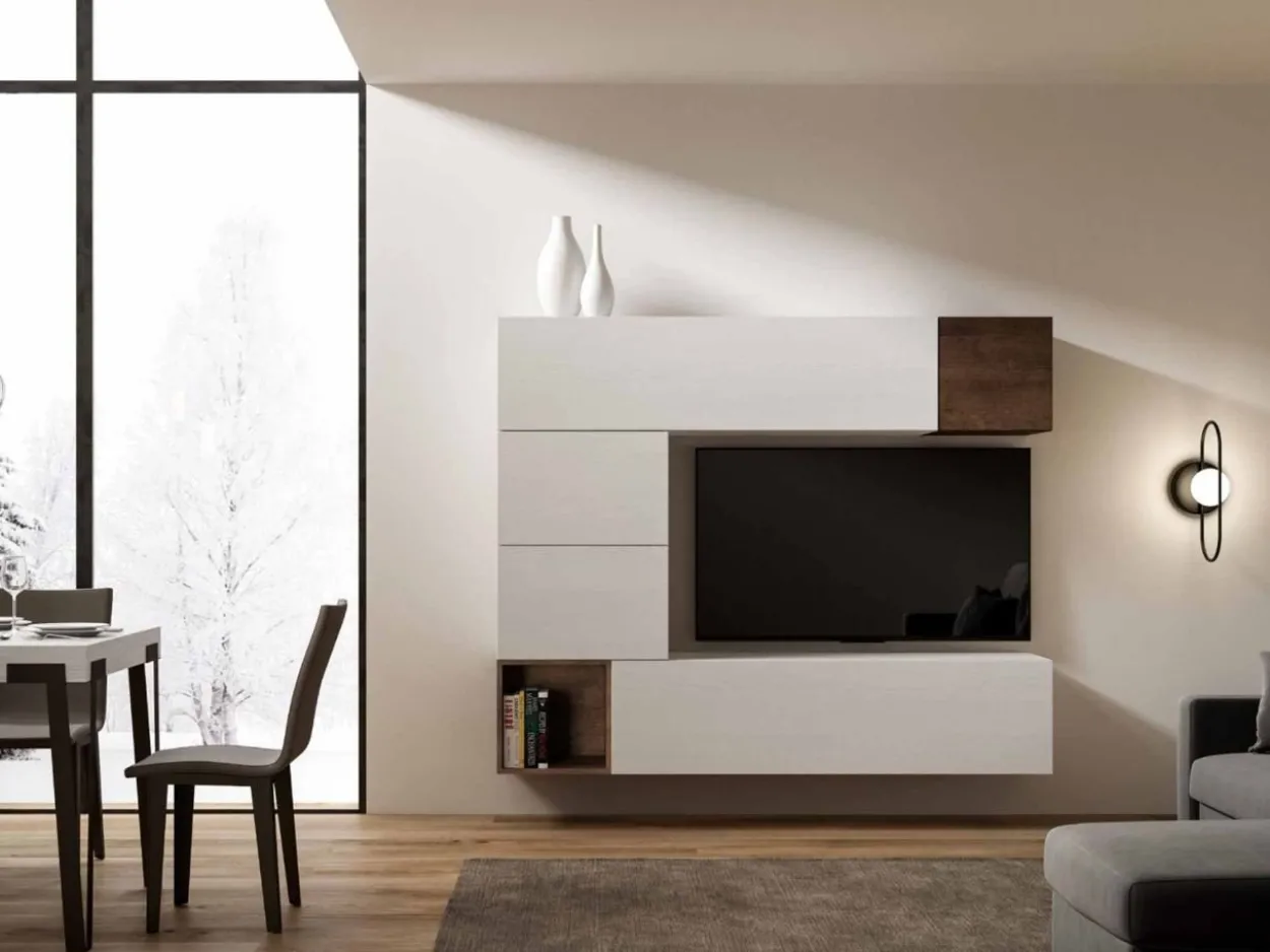 Parete Tv attrezzata Isoka A11