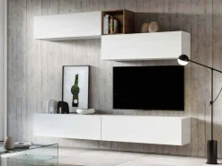 Parete Tv attrezzata Isoka A01