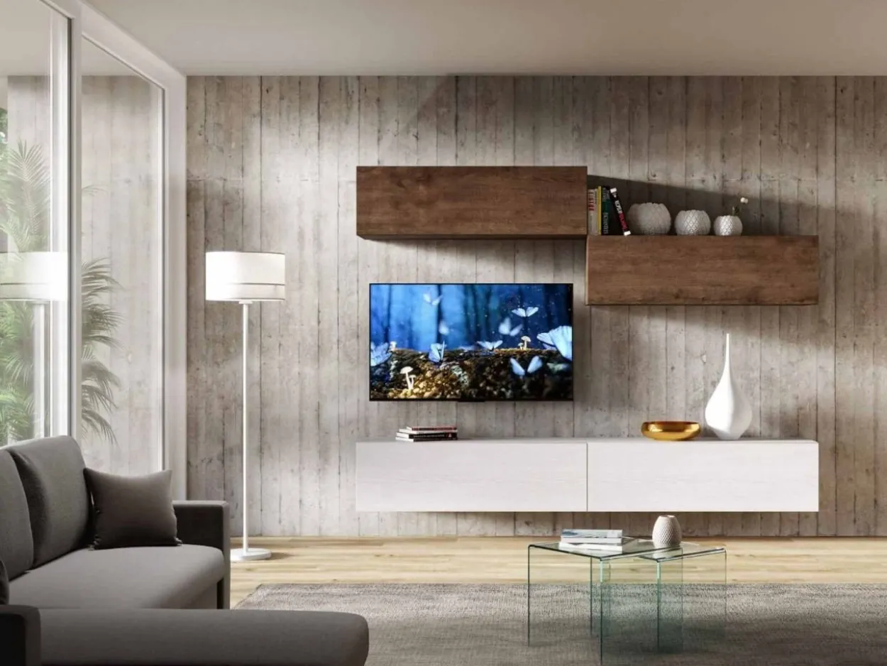 Parete Tv attrezzata Isoka A02