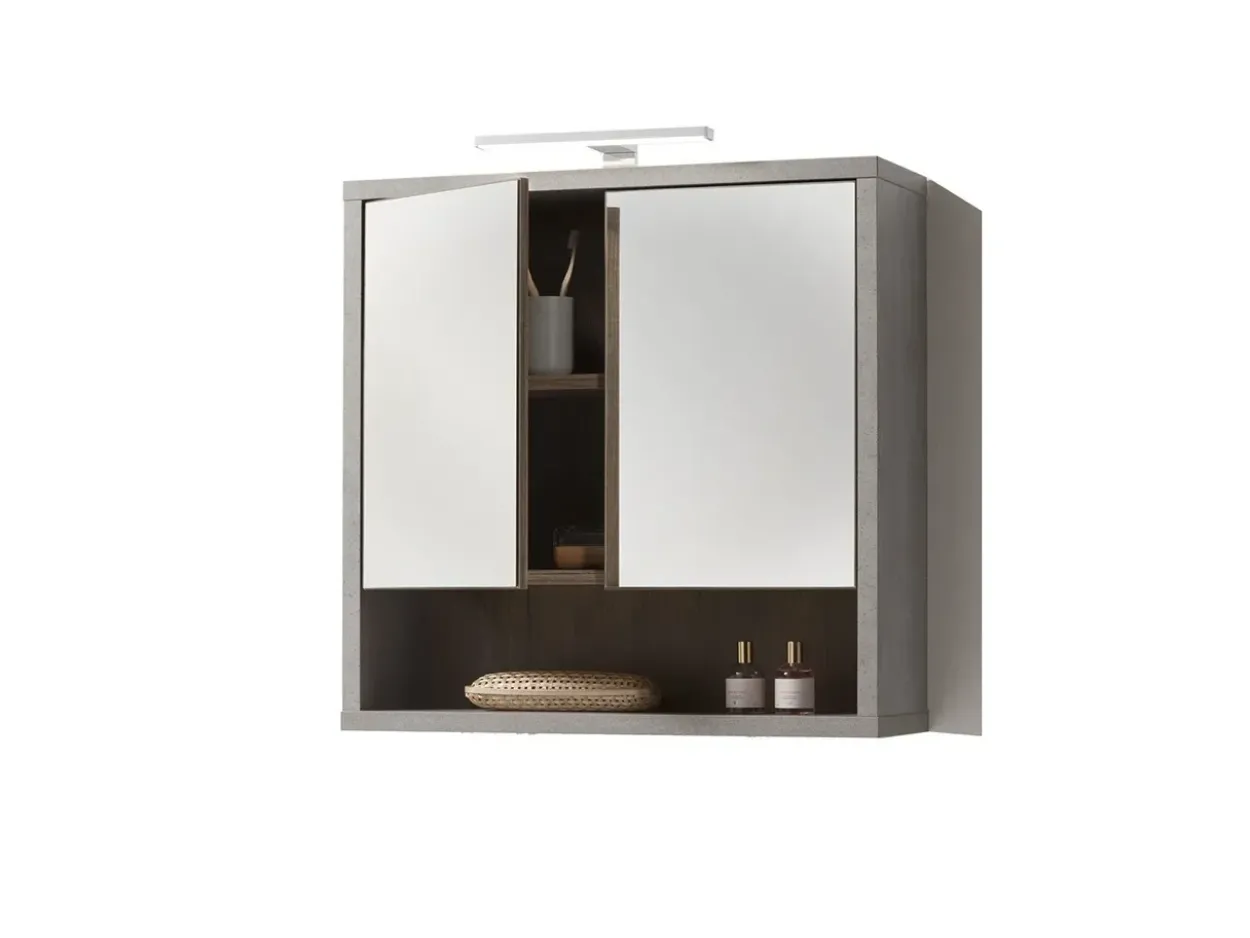 Pensile bagno con specchio Iris