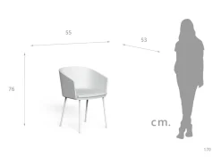 Poltrona da pranzo Slam