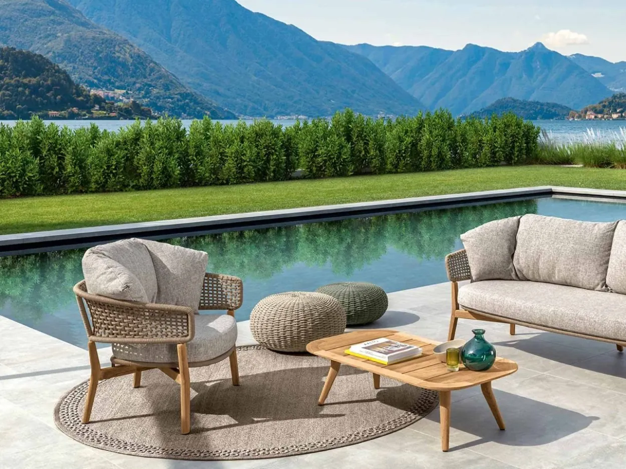 Poltrona Living Moon/Teak