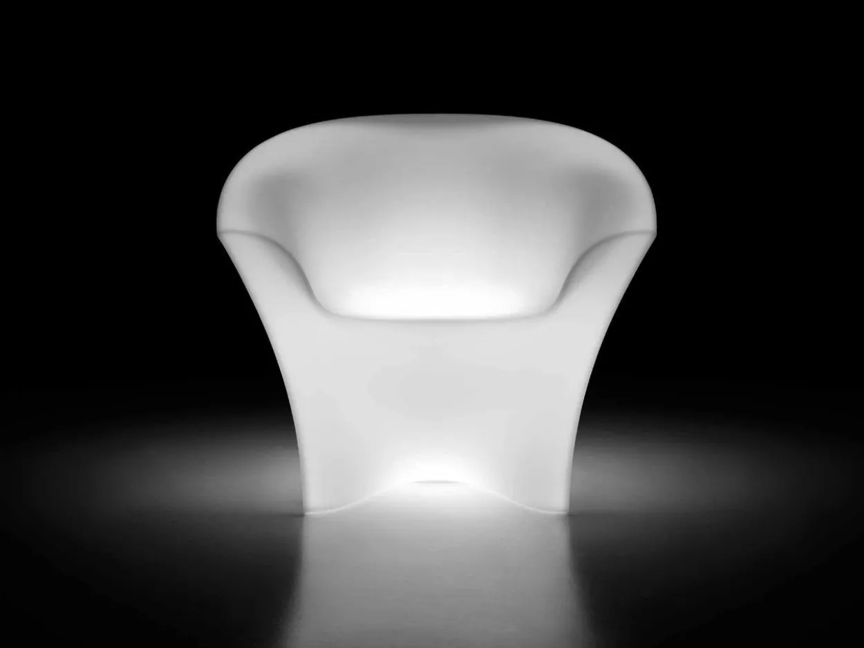 Poltrona Ohla Light con Kit Luce Outdoor