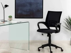 Scrivania Barbarigo 125 vetro trasparente