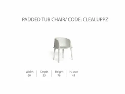 Sedia CleoSoft/Alu