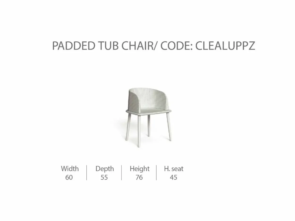Sedia CleoSoft/Alu