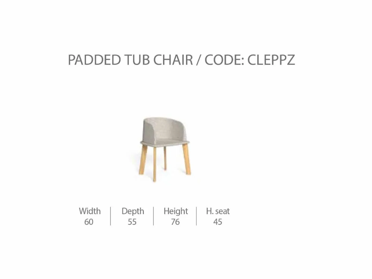 Sedia CleoSoft/Wood