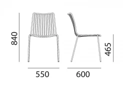 Sedia da giardino Nolita 3651
