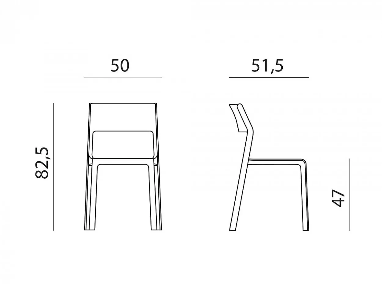 Sedia da giardino Trill Bistrot