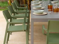 Sedia da giardino Trill con braccioli