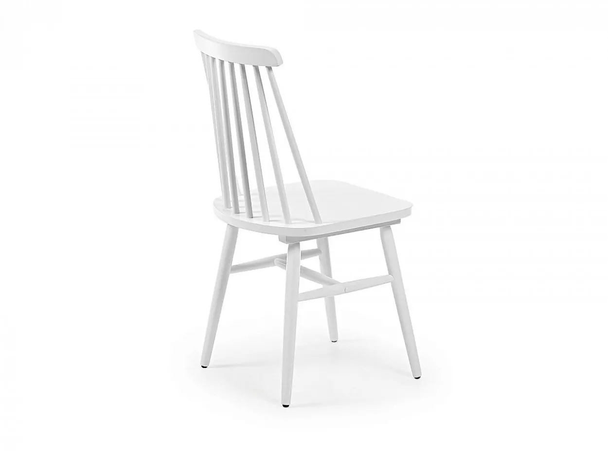 Sedia Kenza legno caucciù