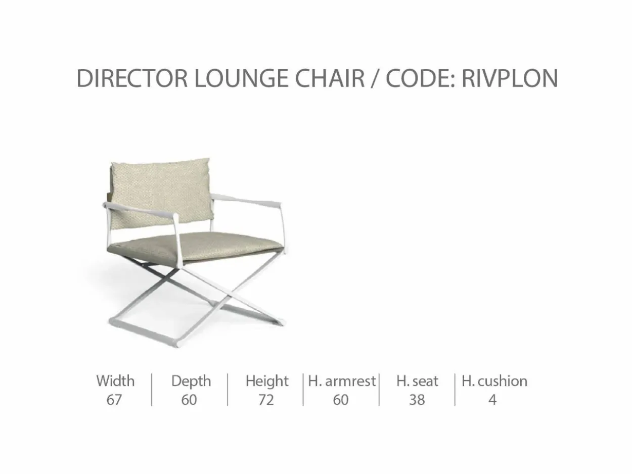 Sedia Regista Lounge Riviera