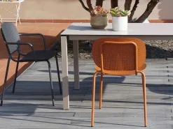 Sedia Si-Si Dots con braccioli