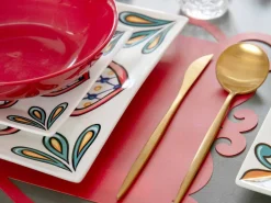 Servizio tavola Barrio 18 pezzi in porcellana e gres