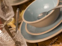 Servizio tavola Bistrot 18 pezzi in gres