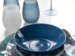 Servizio tavola Blue Dream 18 pezzi in porcellana e gres