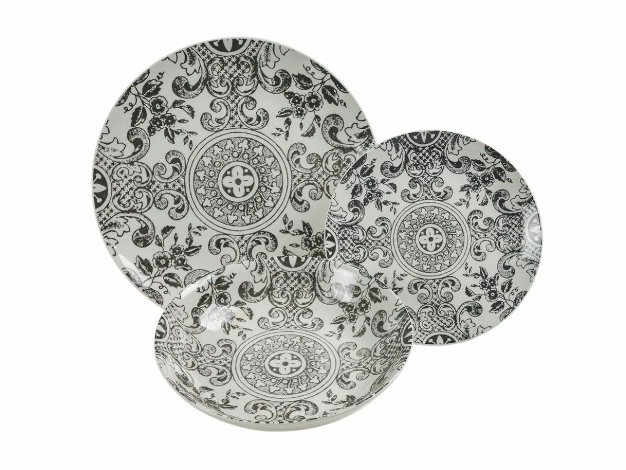Servizio tavola Classic Nouveau 18 pezzi in porcellana
