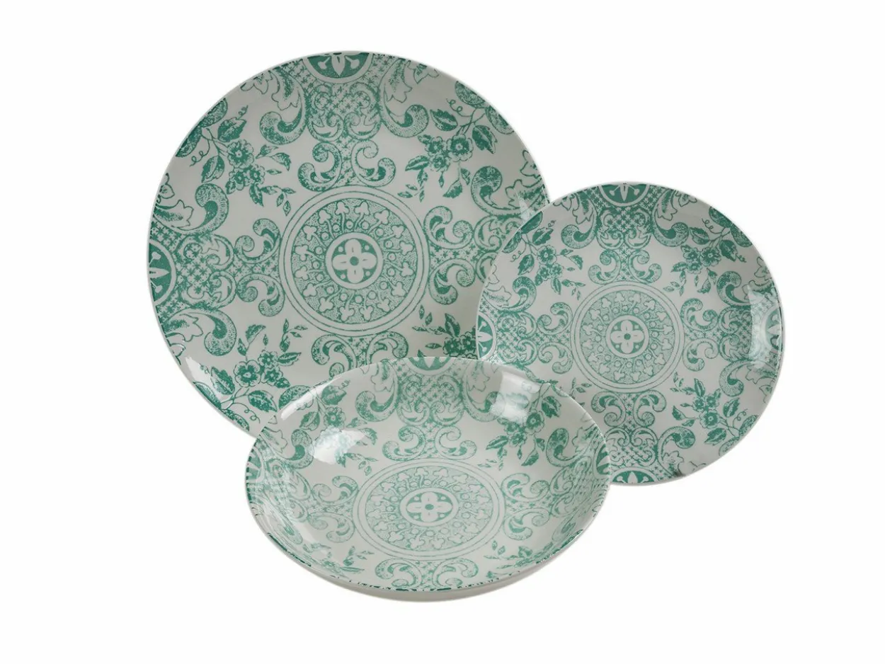 Servizio tavola Classic Nouveau 18 pezzi in porcellana